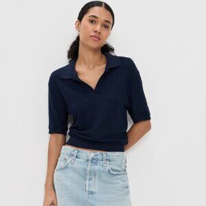 Cotton Citizen Monaco Polo Tee  in NAVY - SZ SML